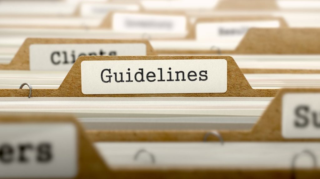 Final notification guidelines 